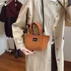 Bolsa Saco Infantil Nova de Camurça Outono/Inverno 2025 Grande Capacidade Moda Coreana Bolsa de Ombro Bolsa de Tecido Infantil de Veludo