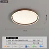 Luminária de Teto para Sala de Estar em Estilo Medieval Cor Nogueira Retrô Wabi-Sabi Moderna Simples Quadrada Proteção para os Olhos Pacote de Lâmpadas para Toda a Casa