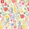 Tecido de Algodão Estampado 40S, Estilo Pastoral para Roupas Femininas e Infantis, Vestidos, Camisas, Bolsas, Tecido para DIY Artesanal em Estoque