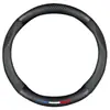 Cubierta de Volante de Amazon, Universal para Todas las Estaciones, Cubierta de Manillar de Fibra de Carbono, Cubierta de Volante de Coche Ultradelgada, Modificación Interior Transfronteriza