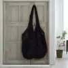 Elegante Bolso de Hombro de Punto de Verano, Nuevo Bolso Tote Tejido de Paja de Gran Capacidad para Vacaciones y Uso Casual en la Playa