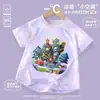 Plantas vs.. Conjunto de Verano Zombies Malla Deportiva Infantil Nueva Camiseta de Secado Rápido para Niños y Niñas Transpirable Ropa para Casa