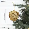 Bolas de Navidad de Espuma Transfronterizas, Bolas de Pétalos de Colores, Decoraciones de Bolas de Colores, Adornos Navideños con Polvo Pegajoso, Accesorios de Decoración de Ambiente