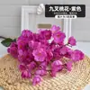 Rama de Flor de Durazno Flor Artificial Flor Seca Individual Flor de Cerezo Adornos para Sala de Estar Ramas Flor de Chimonanto Flor de Seda Árbol Artificial Decoración de Paisaje