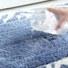 Comércio Exterior Minimalista Moderno Banheiro Absorvente Antiderrapante Tapete Poliéster Retangular Carpete Piso Tapete Fonte Fábrica