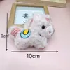 Estilo Japonés Lindo Peluche Dibujo Animado Pony Muñeca Rizada Colgante Llavero Bolso Colgante Broche Accesorio Accesorio de Ropa