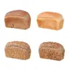 Pão Integral Russo Daliba Sem Sacarose Adicionada Substituição de Refeição Fitness Baixo Teor de Gordura Torrada Fatiada Pão Preto Lanches Nutritivos