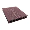 Deck de Plástico-Madeira para Exterior, Terraço de Jardim Externo, Plástico-Madeira de Segunda Geração, Acessórios de Material Plástico-Madeira à Prova d'Água e de Umidade, Venda Direta do Fabricante