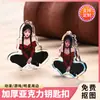 Chaveiro Acrílico Personalizado Transparente Pingente de Chave a Laser Mercadoria de Celebridade Anime Atacado Mochila Pingente Pequeno