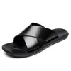 Nuevas Chanclas de Verano para Hombre 2026, Sandalias Casuales de Cuero Suave con Suela Suave Antideslizantes para Hombre, Soporte para Dropshipping