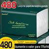 Zhenuo 480 Folhas 20 Pacotes Grandes de Papel Toalha, Volume Extra Grande, Caixa Fechada de Papel Toalha, Papel de Guardanapo Acessível