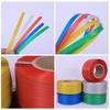 Cinta de Embalaje a Color Bolsa PP Transparente Cinta de Flejado para Atado a Máquina Color Plástico Completo Hot Melt Cinta de Embalaje de Plástico