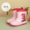 Botas de Lluvia Transfronterizas para Niños y Niñas, Botas de Lluvia con Forro de Algodón, Dibujos Animados de Dinosaurios, Zapatos Impermeables para Niños Mayores, Venta al por Mayor para Estudiantes de Primaria