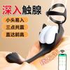 Masajeador de próstata con botón telescópico y vibración manual Mako, con vibración para la espalda, tapón anal, juguete sexual para adultos.