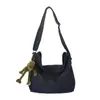 Bolso Tote Casual de Lona Estilo Hong Kong ins Lazy Class de Gran Capacidad para Mujer Pareja Bolso Bandolera de Hombro Bolso de Moda