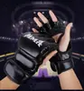 Luvas de boxe MMA Sanda, luta feminina e masculina, UFC, treinamento infantil, adulto, saco de areia, luvas profissionais especiais de meio dedo