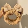 Diadema Especial para Lavar la Cara, Diadema Divertida de Otoño e Invierno con Diseño de Oso Lindo, Cinta para el Pelo, Horquilla, Accesorios para el Pelo, Tocado de Felpa