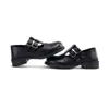Sgirl Twtw Recomienda Zapatos Brogue Mary Jane Primavera 2026, Zapatos Negros de Boca Baja con Correas de Doble Hebilla