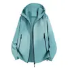 Otoño 2026 Nueva Chaqueta con Capucha Casual para Hombre Ropa Exterior Montañismo Deportivo al Aire Libre Chaqueta Cortavientos Holgada para Hombre