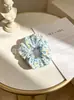 Fábrica de Origem Elásticos de Cabelo de Malha Dupla da Coreia, Scrunchies Modernos e Versáteis, Scrunchies Grandes, Elásticos de Cabelo