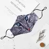 Mascarillas de Algodón para Hombre y Mujer, Resistentes al Viento y al Frío en Invierno, Algodón Puro, Cálidas, Ajustables, de Aspecto Elegante, Estilo Dibujos Animados, Transpirables, Lavables, Adecuadas para Viajar al Trabajo