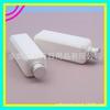 Botella Cuadrada de 100ml con Tapa de Aluminio Blanco Botella de PET Blanca Botella para Líquidos Botella para Cebo de Pesca Botella para Acondicionador Botella Cuadrada para Hidrosol Botella para Loción