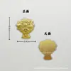 Nuevo Llavero de Ramo de Oro Puro 999 Sanrio Dibujos Animados Lindo Colgante para Bolso de Teléfono Móvil Regalo Transmisión en Vivo Estilo Popular
