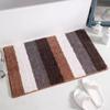 Alfombra de cachemira minimalista moderna, absorbente, antideslizante, para el baño, para sala de estar, dormitorio, puerta