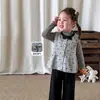 (8.31 Novedades) Chaleco de Punto para Niña Otoño 2026 Nuevo Suéter Chaleco Infantil Ropa de Bebé