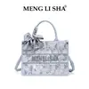 2026 Nuevo Modelo Estilo Chino Bordado Clásico Multifuncional Bolso de Hombro para Mujer, Transfronterizo Gran Capacidad Versátil Bolso Tote