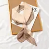 Lenço longo pequeno feminino lenço de verão fita nicho gravata francesa faixa de cabelo amarrar bolsa Cinto de fita super fada