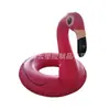 Fabricantes Soportan Juguetes Inflables de PVC para el Agua Anillo de Natación de Flamenco Rosa Rojo Inflable