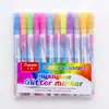 Guangna 740 pluma de glitter para pintar oficina resaltador dorado con purpurina álbum de fotos de boda de cerámica pluma para diario personal DIY