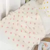 Sábana Envolvente de Gasa para Bebé, Manta Envolvente para Sala de Partos de Recién Nacido, Envoltorio para Bebé Recién Nacido, Toalla de Baño con Estampado de Dibujos Animados