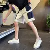 Shorts Deportivos Casuales Sueltos de Marca Nueva de Moda para Hombre Estilo Americano Funcionales con Bolsillos Grandes tipo Cargo