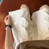 En stock Shorts de seda de hielo para adolescentes, estilo nuevo, secado rápido, finos, casuales, para salir, pantalones de cinco puntos, pantalones casuales, de moda de verano