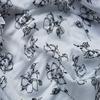 Seersucker Ilha cetim rede organza flocado roupas infantis femininas tecido flocado vendas diretas da fábrica
