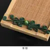Hebilla de Disco Estilo Chino con Acabado Satinado Retro, Adornada con Perlas de Jade y Hebilla de Mariposa, Adecuada para Decoración de Hanfu y Qipao, Fácil de Coser Sin Tejer