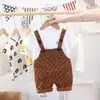 Ropa de Verano para Niños de Cruce de Fronteras Nuevo Estilo Niños y Niñas Ropa para Bebés Monos Conjunto de Manga Corta Dos Piezas Moderno
