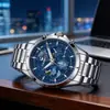 Reloj Luminoso Multifuncional para Hombre Modelo de Negocio Transfronterizo Impermeable de Cuarzo Reloj Decorativo de Seis Manecillas para Comercio Exterior Dropshipping