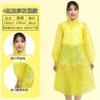 Chaqueta impermeable larga de cuerpo completo engrosada para hombres y mujeres, poncho portátil para niños, pantalones de lluvia desechables para viajes al aire libre, traje