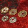 Moedas de cobre moedas antigas grandes cinco imperador dinheiro genuíno único limiar de pressão shunzhi kangxi yongzheng seis imperador qianlong portão pedra a granel