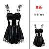 Pijama Ziqu novo sexy puro desejo camisola com alça de orelha de madeira com bojo renda transparente estilo corte 6316