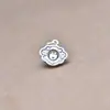 Yilu plata S999 plata pura 3D plata dura estilo chino retro auspicioso palabra segura accesorios moneda cerradura de seguridad accesorios de plata