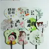Ventilador de Verão Animal Fruta Desenho Animado Fresco Plástico Publicitário Ventilador Presente Atacado Empurrar Produtos Culturais