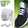 Cordones de Zapatos con Hebilla Giratoria, Hebilla Automática para Zapatos Sin Atar para Zapatos Deportivos de Running, Cordón Plano para Zapatos, Cierre de Hebilla Giratoria para Zapatos