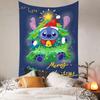 Decoração de Quarto Estilo Coreano Tapeçaria de Natal Decoração de Parede Tecido para Pendurar na Parede ao Lado da Cama Estilo Ins Tecido de Fundo para Decoração de Natal