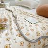 Malha Nuvem macia verão fresco colcha ins frango frito macio único Duplo Verão colcha fina colcha de ar condicionado colcha de verão dos desenhos animados colcha de verão