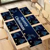 Conjunto de Toalha de Mesa Novo Transfronteiriço Decoração de Mesa para Feriado de Natal Conjunto de Bandeira de Mesa Jogos Americanos Bandeira de Mesa 2026 Amazon