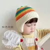 Sombrero de terciopelo de cordero cálido con protección para las orejas Otoño e Invierno Nuevo Sombrero de tiburón pequeño tipo suéter Sombrero para niños de 6 a 30 meses